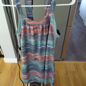 PRANA GEOMETRIC PRINT  BRA  TENNIS /ATHLEISURE WOMENS KNEE LENGTH DRESS …